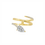 Lovebright Diamond Snake Ring
