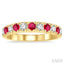 11 Alternate Gemstone & Diamond Wedding Band