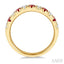 11 Alternate Gemstone & Diamond Wedding Band