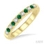 11 Alternate Gemstone & Diamond Wedding Band