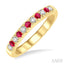 11 Alternate Gemstone & Diamond Wedding Band