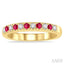 11 Alternate Gemstone & Diamond Wedding Band