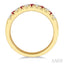 11 Alternate Gemstone & Diamond Wedding Band