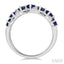 Pear & Oval Shape Gemstone & Diamond Wedding Band