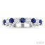 Alternate Gemstone & Diamond Wedding Band