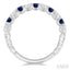 Alternate Gemstone & Diamond Wedding Band