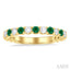 Alternate Gemstone & Diamond Wedding Band