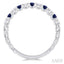 Alternate Gemstone & Diamond Wedding Band