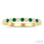 Alternate Gemstone & Diamond Wedding Band