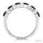 Alternate Gemstone & Diamond Band