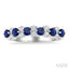 Alternate Gemstone & Diamond Band
