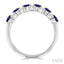 Alternate Gemstone & Diamond Band