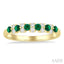 Alternate Gemstone & Diamond Band