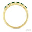 Alternate Gemstone & Diamond Band