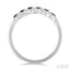 Alternate Gemstone & Diamond Band