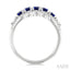 Round Shape 5 Gemstone & Diamond Ring