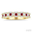 Princess Shape Gemstone & Diamond Ring
