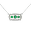 Emerald & Diamond Necklace