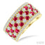 Gemstone & Diamond Fashion Band