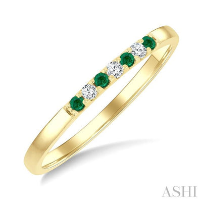 7 Alternate Gemstone & Diamond Wedding Band
