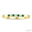7 Alternate Gemstone & Diamond Wedding Band