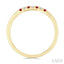 7 Alternate Gemstone & Diamond Wedding Band