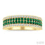 Gemstone & Diamond Fashion Band