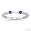 Gemstone & Diamond Fashion Band