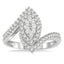 Marquise Shape Diamond Lovebright Engagement Ring