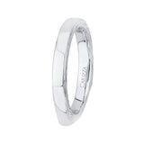 14K White Gold Carizza Wedding Band