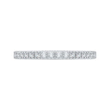 14K Two-Tone Gold 1/3 ct Diamond Carizza Wedding Band