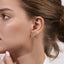 Bujukan Sterling Silver & Gold Earrings