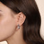 Sterling Silver Huggie Hoop Earrings