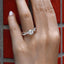 Round Diamond Hidden Halo Engagement Ring