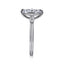 Oval Diamond Three Stone Engagement Ring