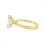 Radiant-cut Diamond Solitaire Engagement Ring