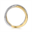 Diamond Crossover Fashion Ring