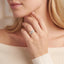 Three Stone Diamond Ring