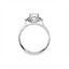 Round Diamond Halo Engagement Ring