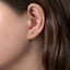 Diamond Clover Stud Earrings