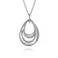 Sterling Silver Teardrop Pendant