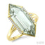 Evoque Gemstone Hexagon Shape & Diamond Ring