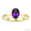 Oval Shape Gemstone Solitaire Ring