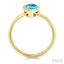 Marquise Shape Gemstone & Diamond Ring