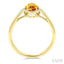 Evoque Gemstone Marquise Shape & Halo Diamond Ring