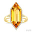 Evoque Gemstone Hexagon Shape & Halo Diamond Ring