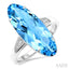 Oval Shape Gemstone & Diamond Ring