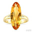Evoque Gemstone Oval Shape & Diamond Ring