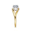 Oval Diamond East-West Solitaire Engagement Ring