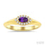 Marquise Shape Gemstone & Halo Diamond Ring